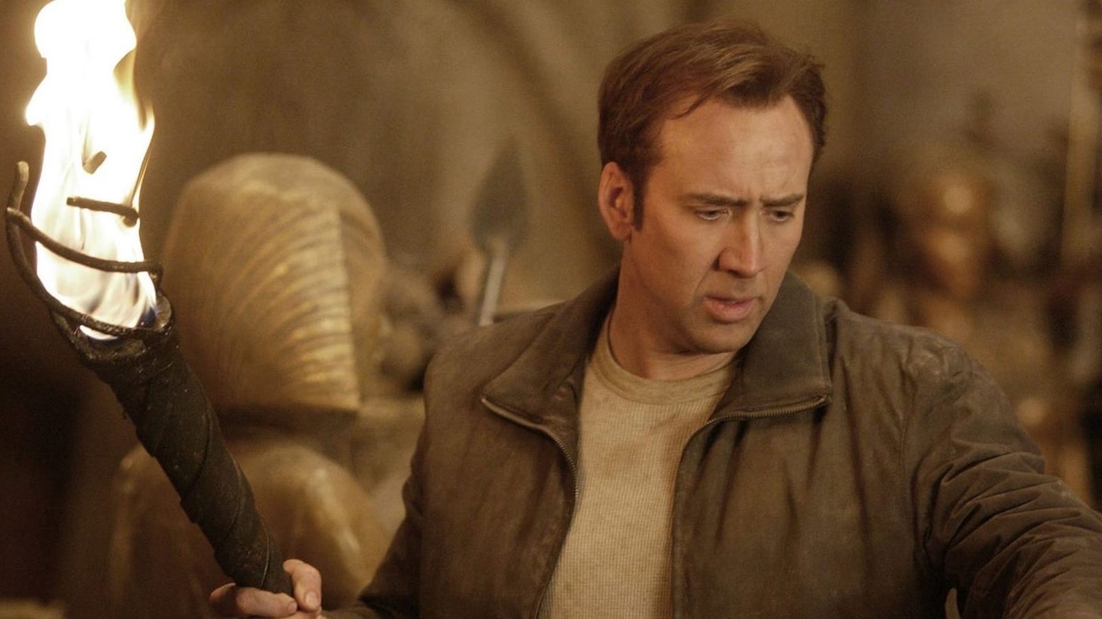 Nic Cage in National Treasure.