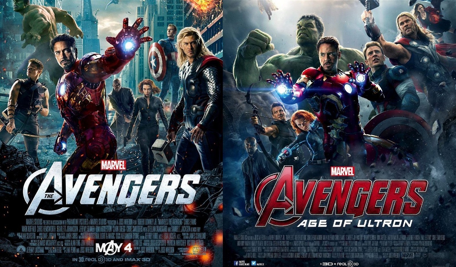 Joss Whedon directed the first two Avengers films