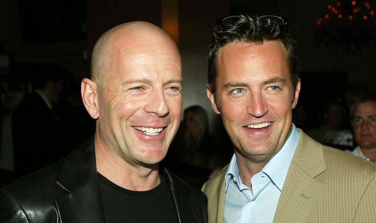 Matthew Perry appreciated Bruce Willis for being "a good guy."