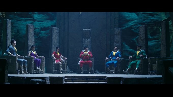 Shazam! deleted post-credit scene shows an empty throne