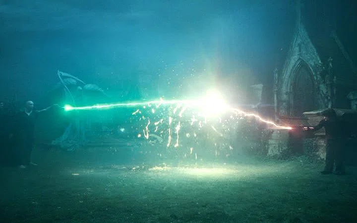 Every Major Magical Potion in Harry Potter, Explained and Ranked 24 a wand fight scene from Harry Potter and the Goblet of Fire