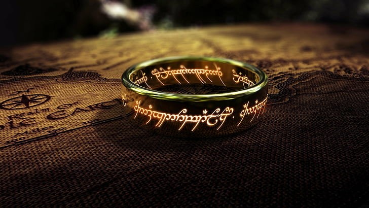 The ring from The Lord of The Rings