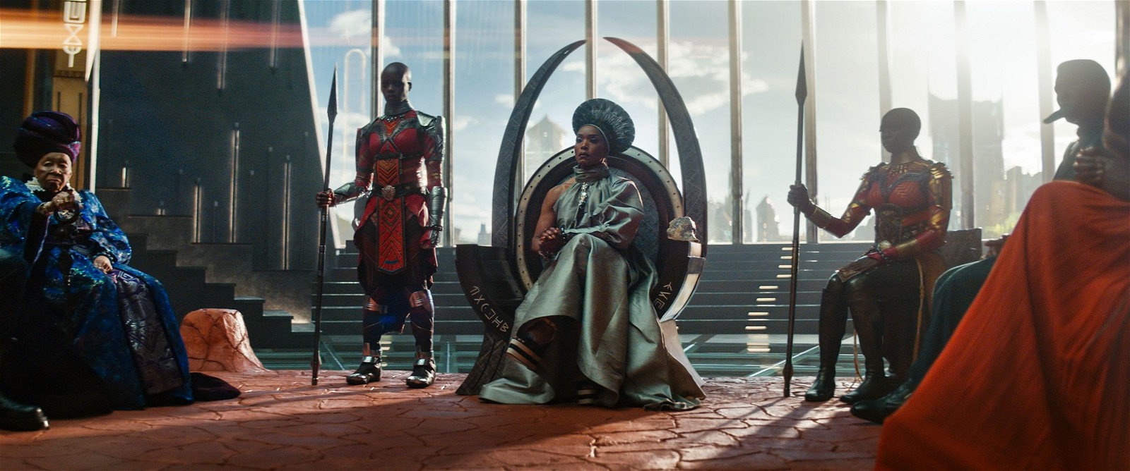 A scene from Black Panther: Wakanda Forever (2022).