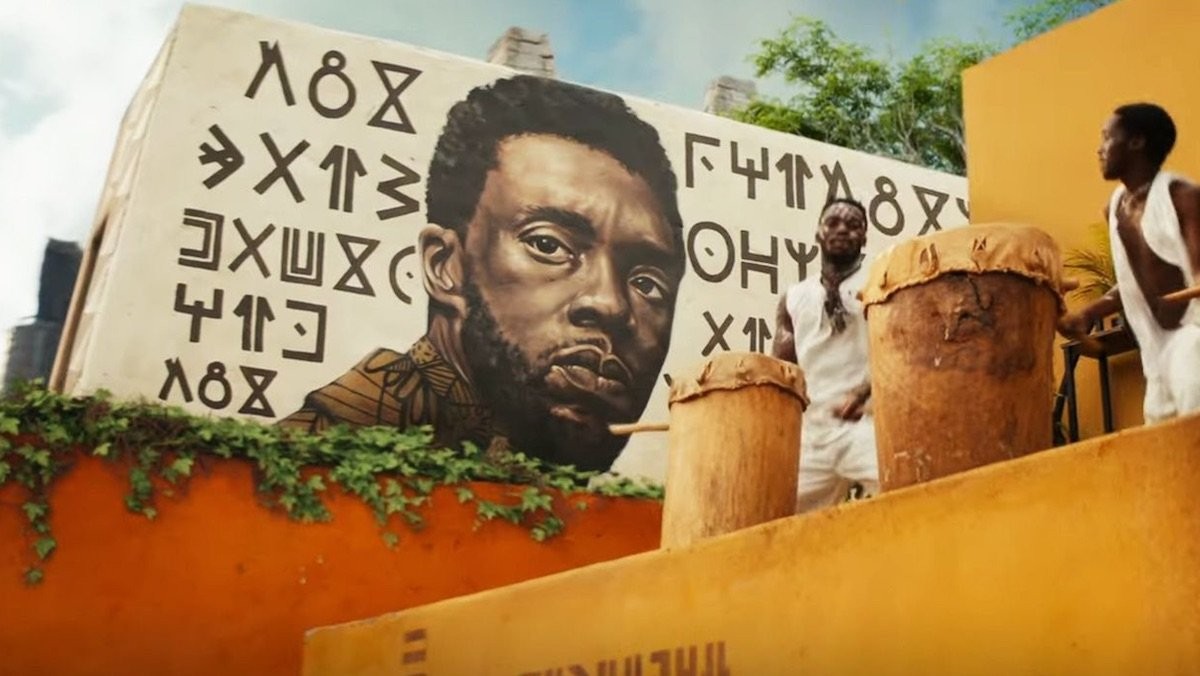 Black Panther: Wakanda Forever pays tribute to Chadwick Boseman.