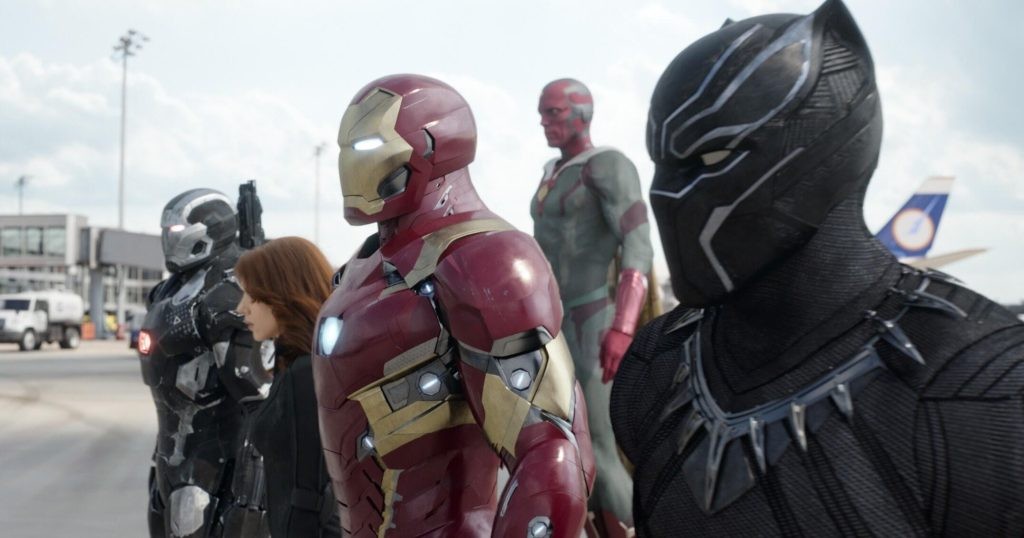 Chadwick Boseman as Black Panther in Captain America: Civil War (2016)
