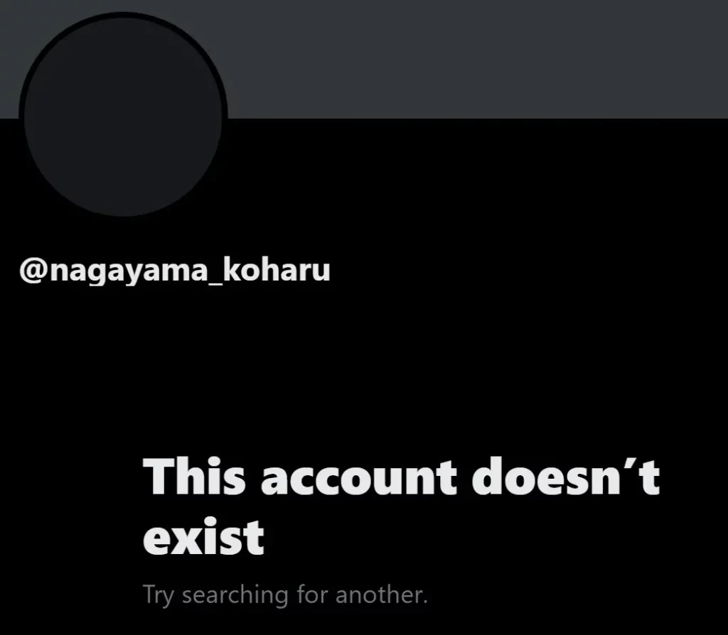Deleted Twitter Account