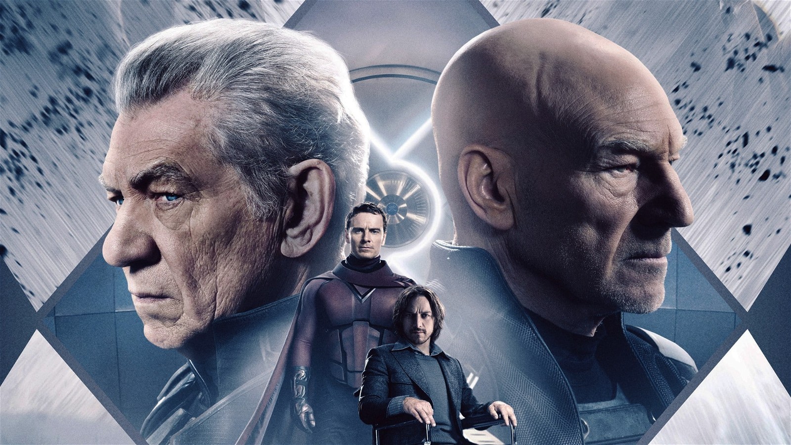 Professor X and Magneto in X-Men movies
