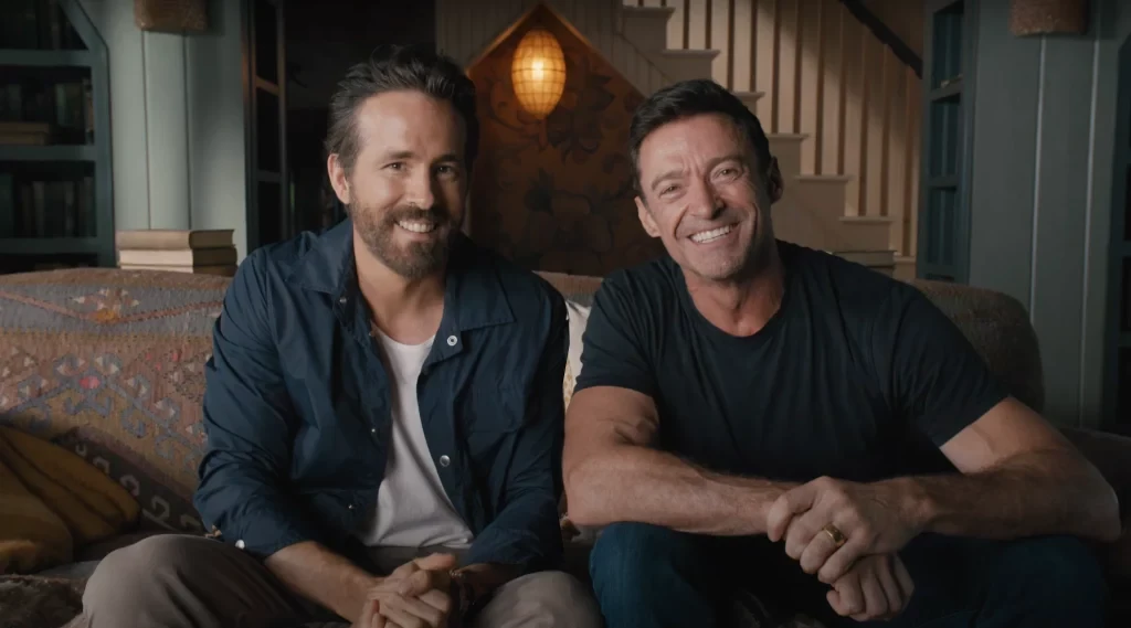 Ryan Reynolds and Hugh Jackman are best-buds in real life.