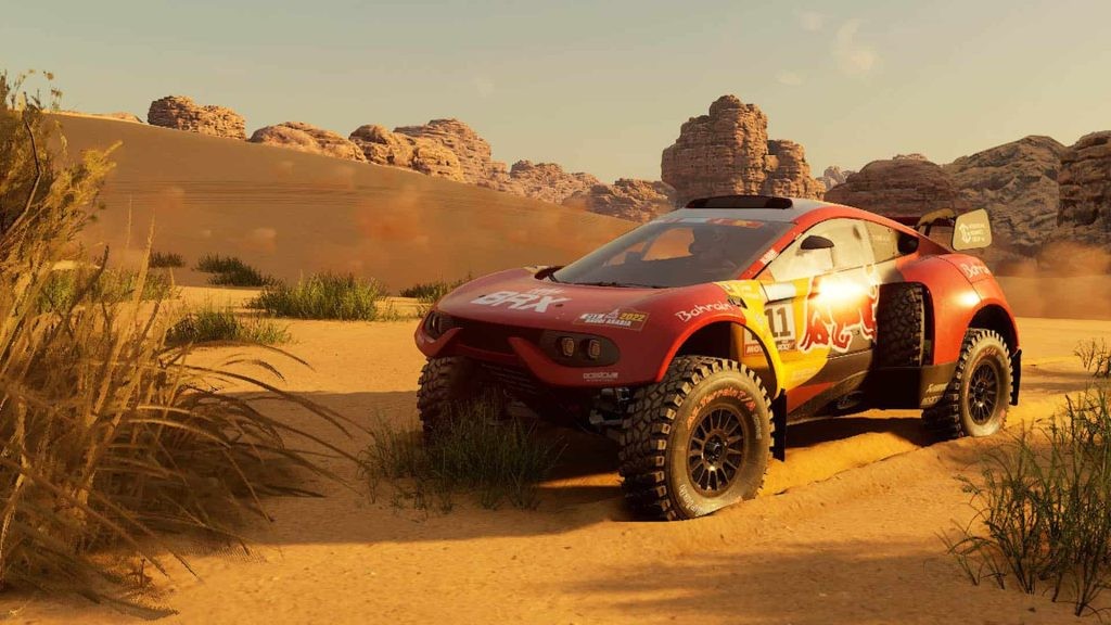 Dakar: Desert Rally is a gorgeous game to look at.