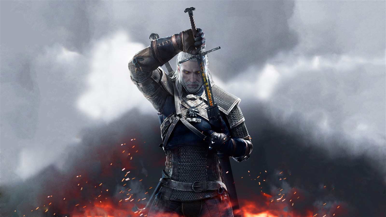 Doug Cockle voiced Geralt of Rivia.