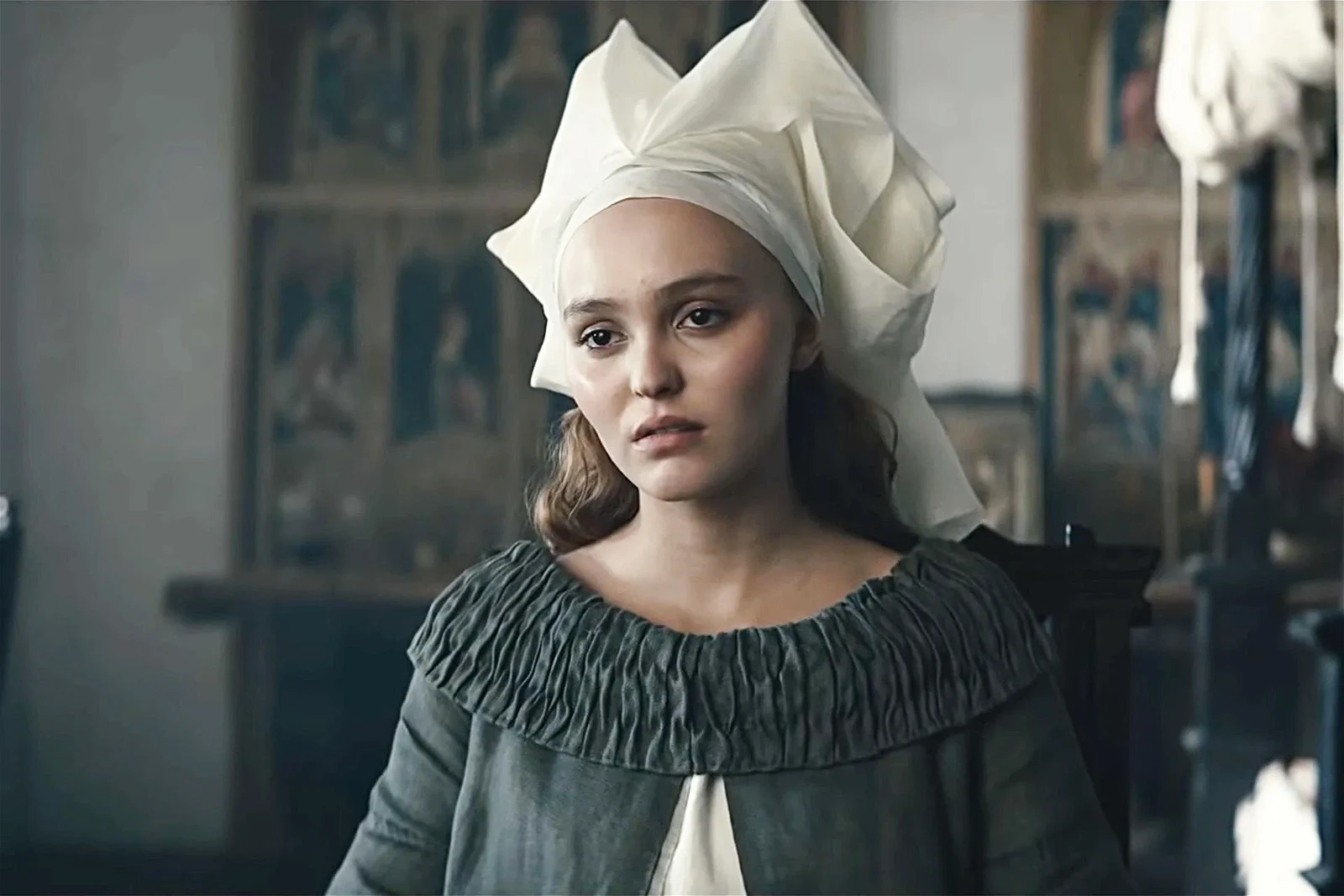 Lily-Rose Depp in The King (2019).