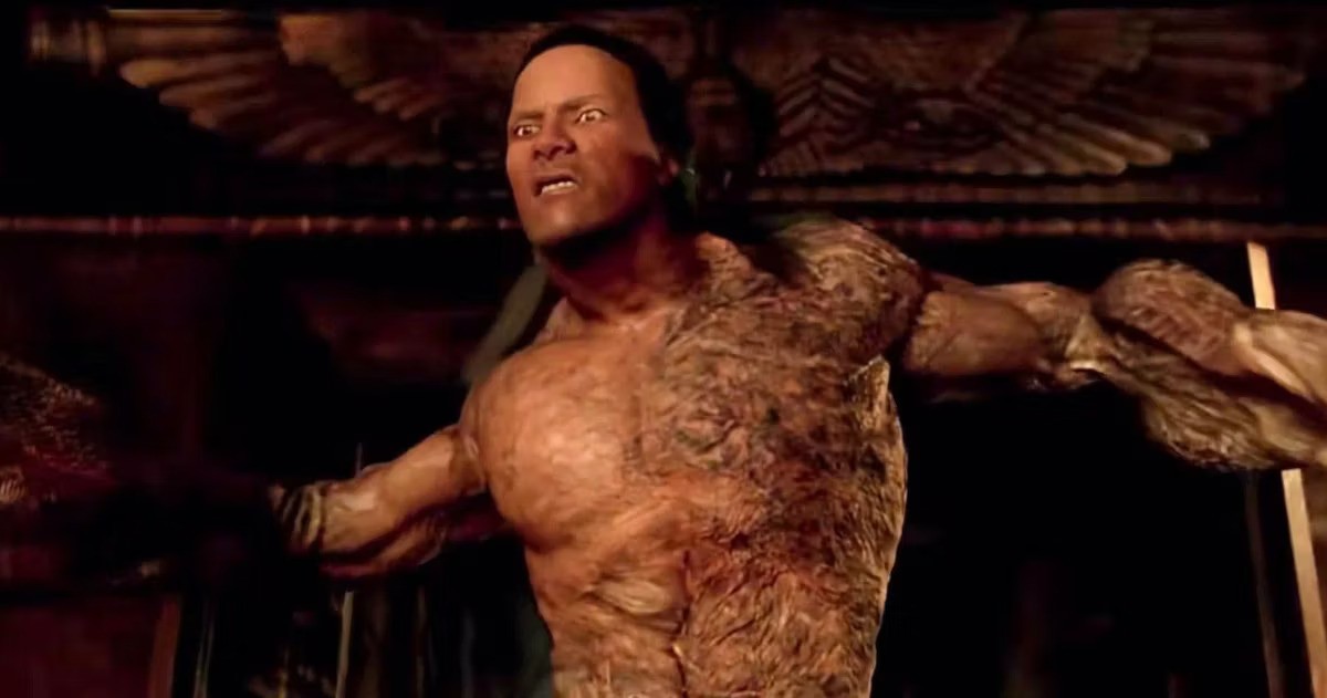 Brendan Fraser talks about The Rock's CGI in The Mummy Returns (2001).