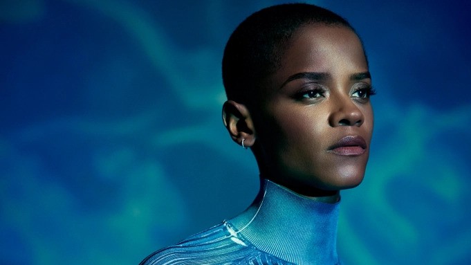 Letitia Wright poses for Variety