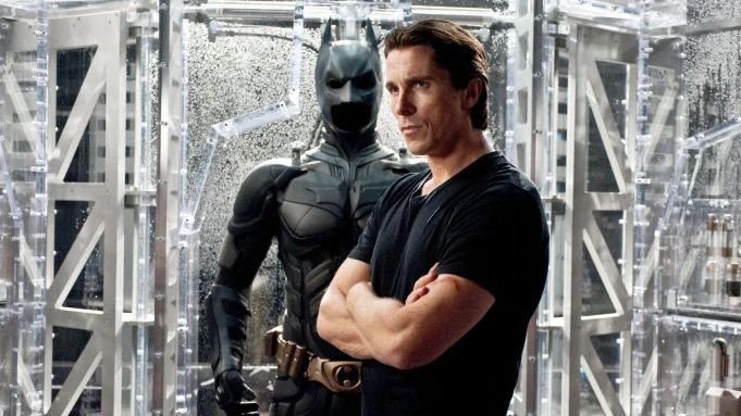 Christian Bale in The Dark Knight trilogy