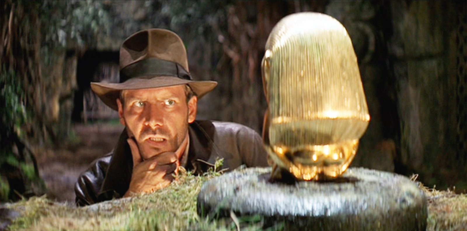 Harrison Ford in Raiders of the Lost Ark 