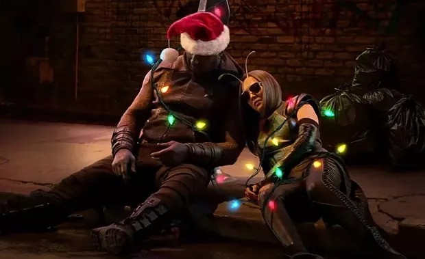 Drax and Mantis in The GotG Holiday Special