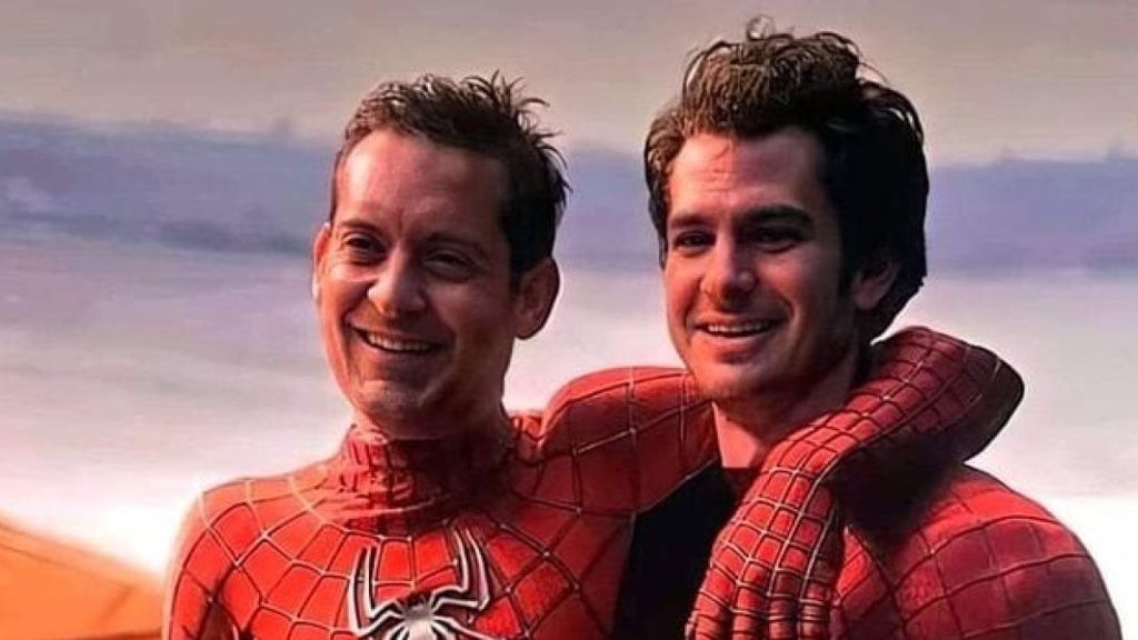 Tobey Maguire and Andrew Garfield
