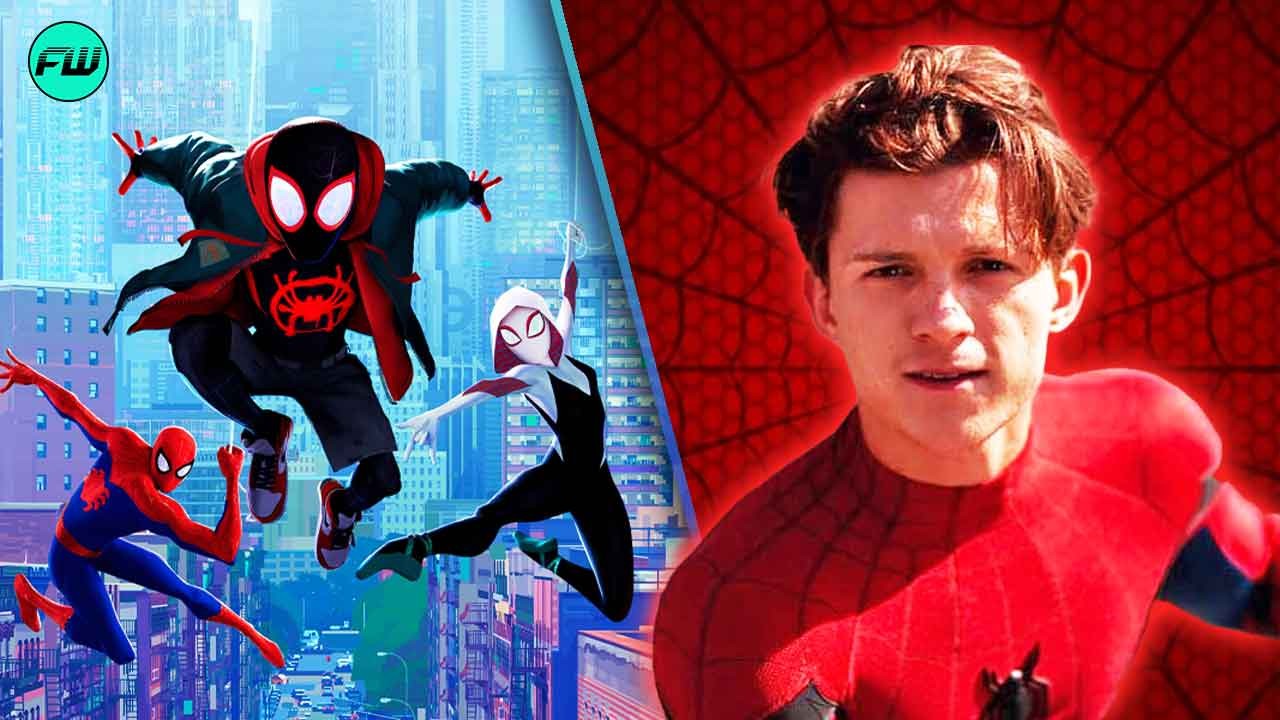 Tom Holland Cameo in Spiderman Across the Spiderverse