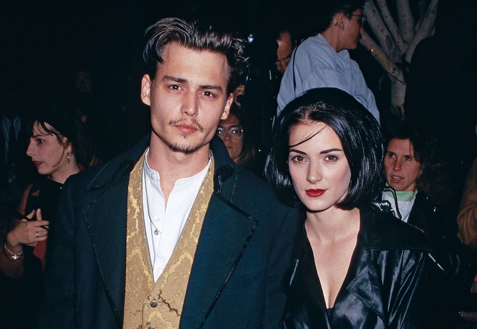 Winona Ryder and Johnny Depp