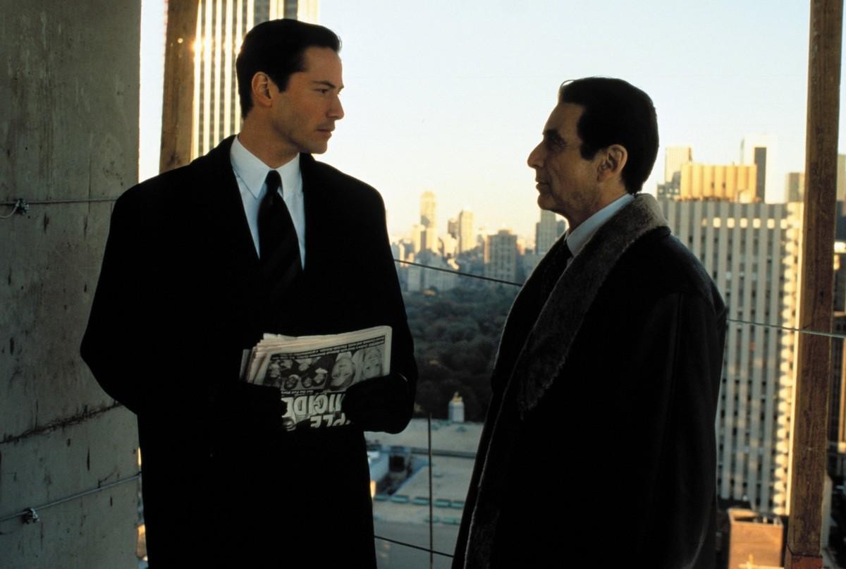 Keanu Reeves and Al Pacino in The Devil’s Advocate