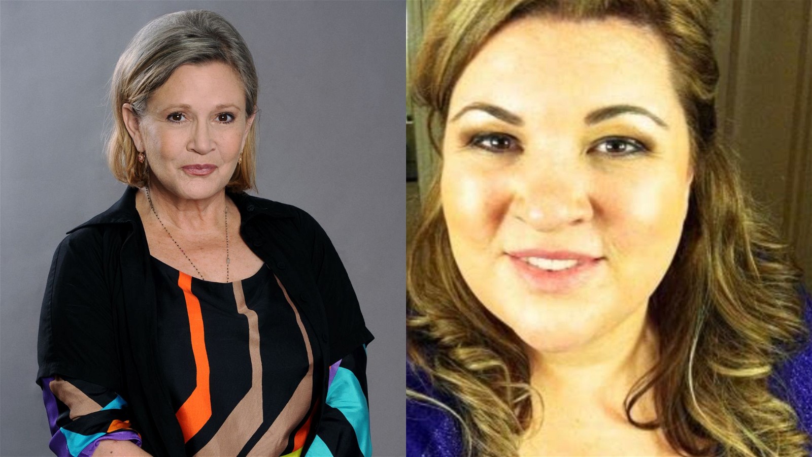 Carrie Fisher and Heather Ross