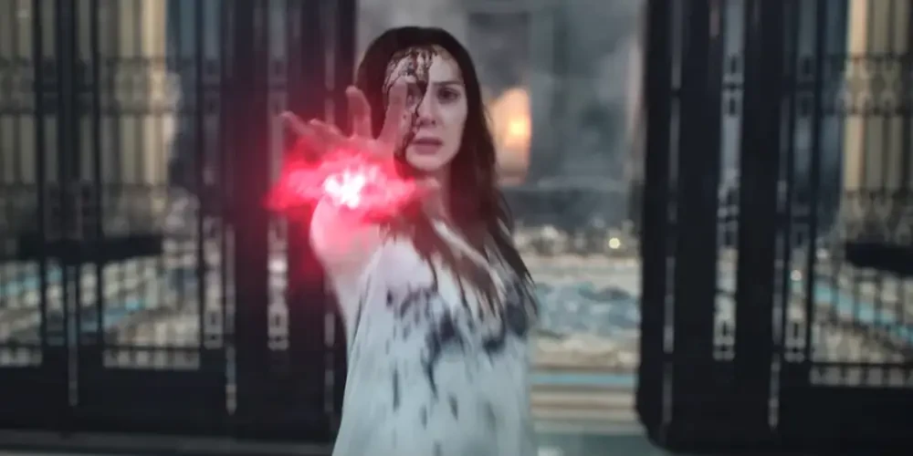 Elizabeth Olsen as Wanda in Multiverse of Madness
