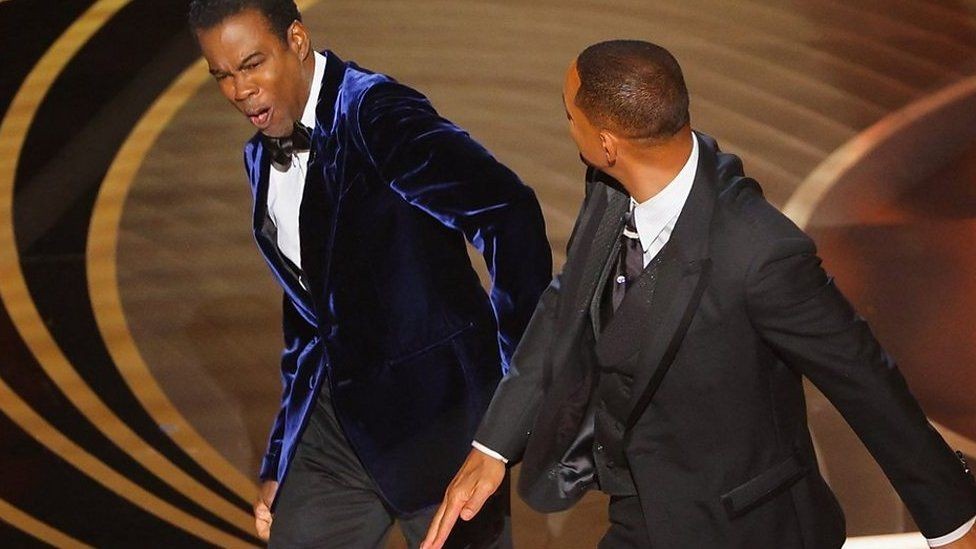 Will Smith slapped Chris Rock at the Oscars 2021.