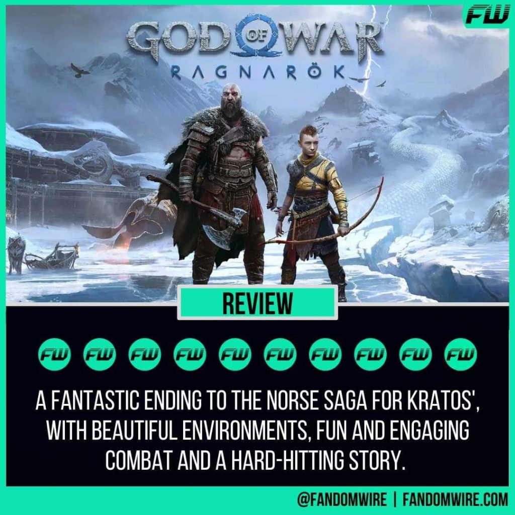 Game of the year GOW Ragnarok 