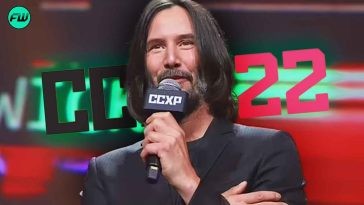 Video of Keanu Reeves Greeting Fans at CCXP22