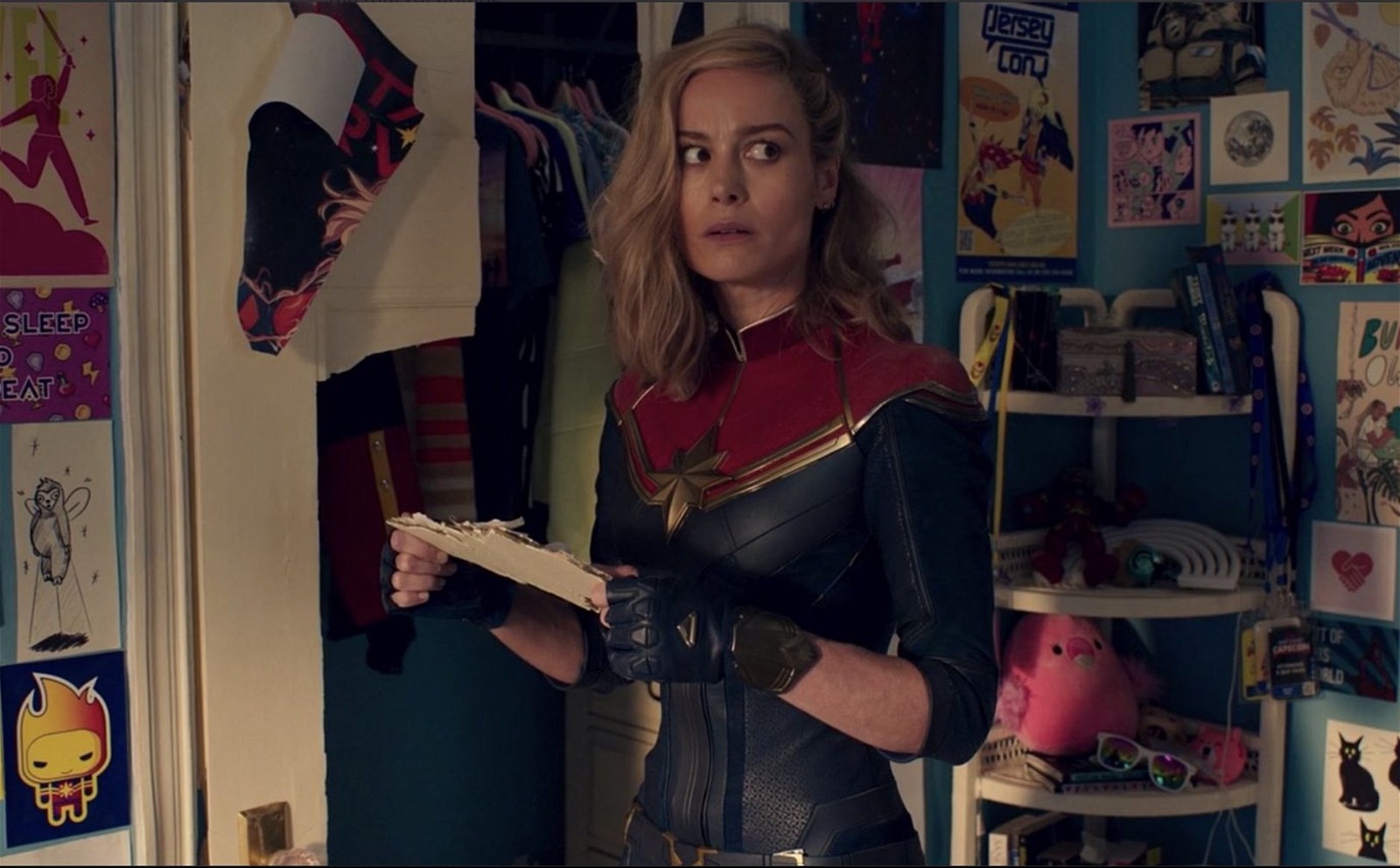 Brie Larson also appeared as Captain Marvel in Ms. Marvel (2022).