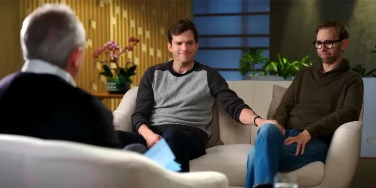 Ashton and Michael Kutcher interview