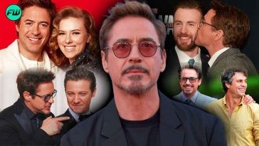 Robert Downey Jr and co-stars