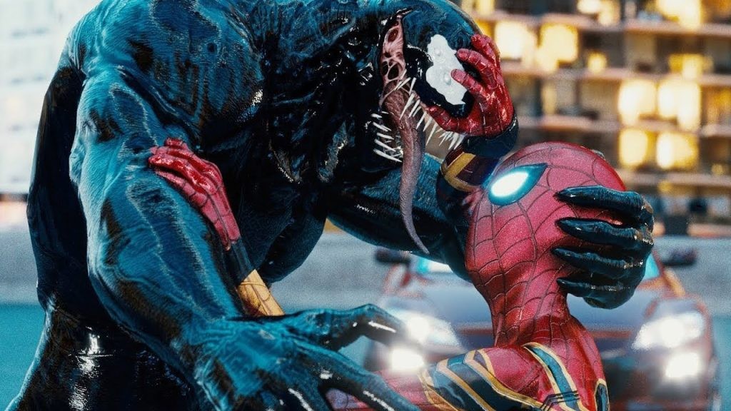 Tom Holland's Spiderman vs Venom