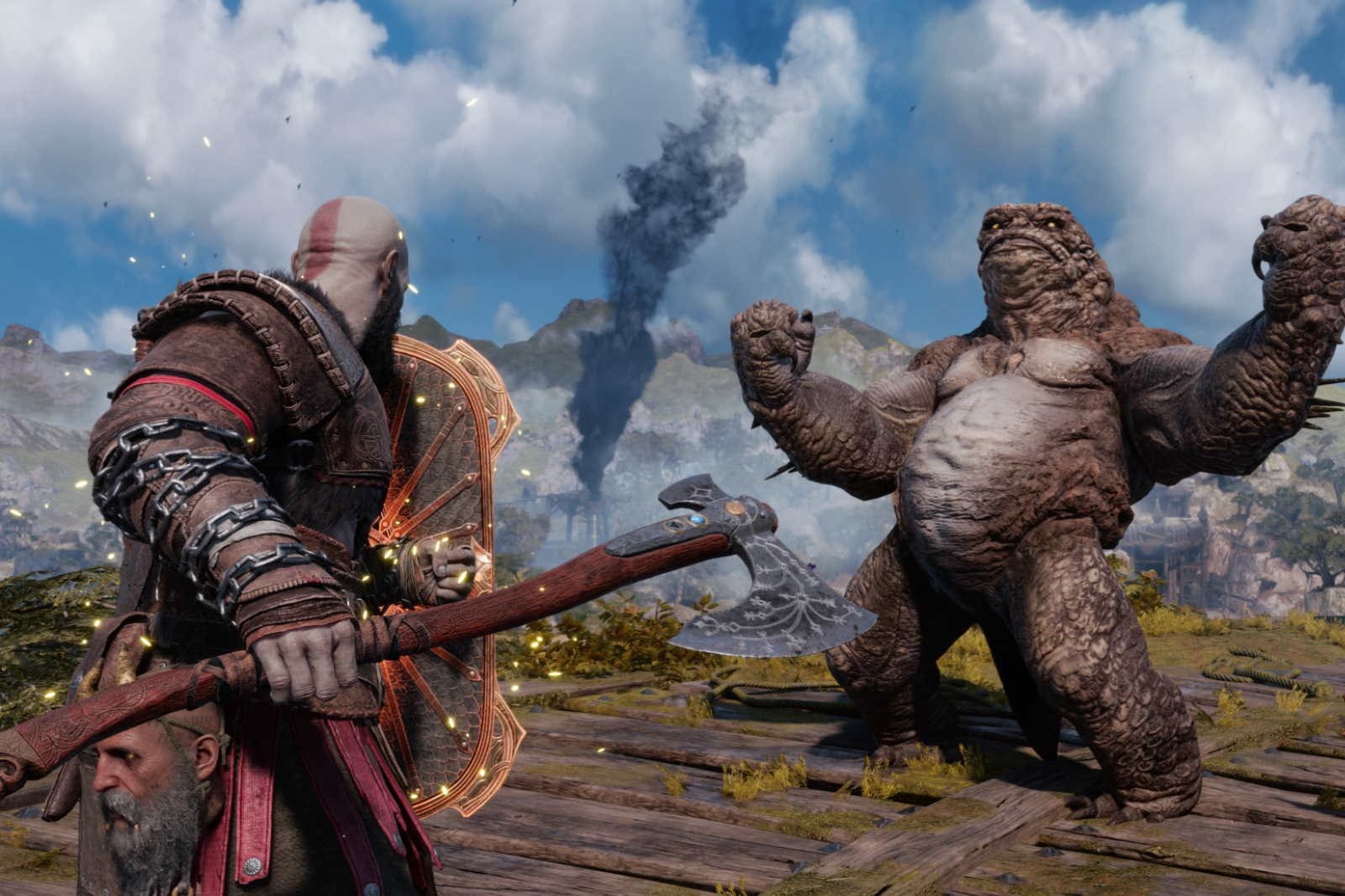 Users review bomb GoW Ragnarok by bashing its cinematics