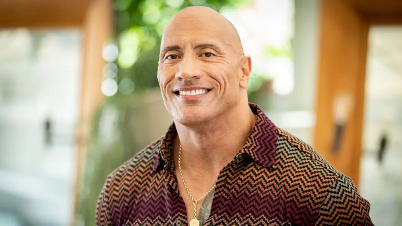 In Black Adam (2022), the Rock eyebrow raise is canonized to be