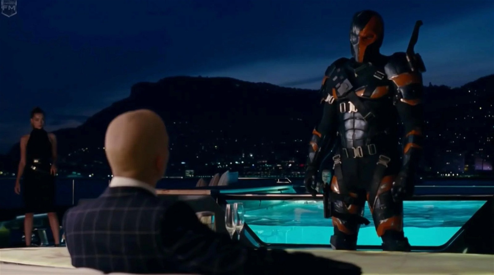 Deathstroke meets Lex Luthor in ZSJL 