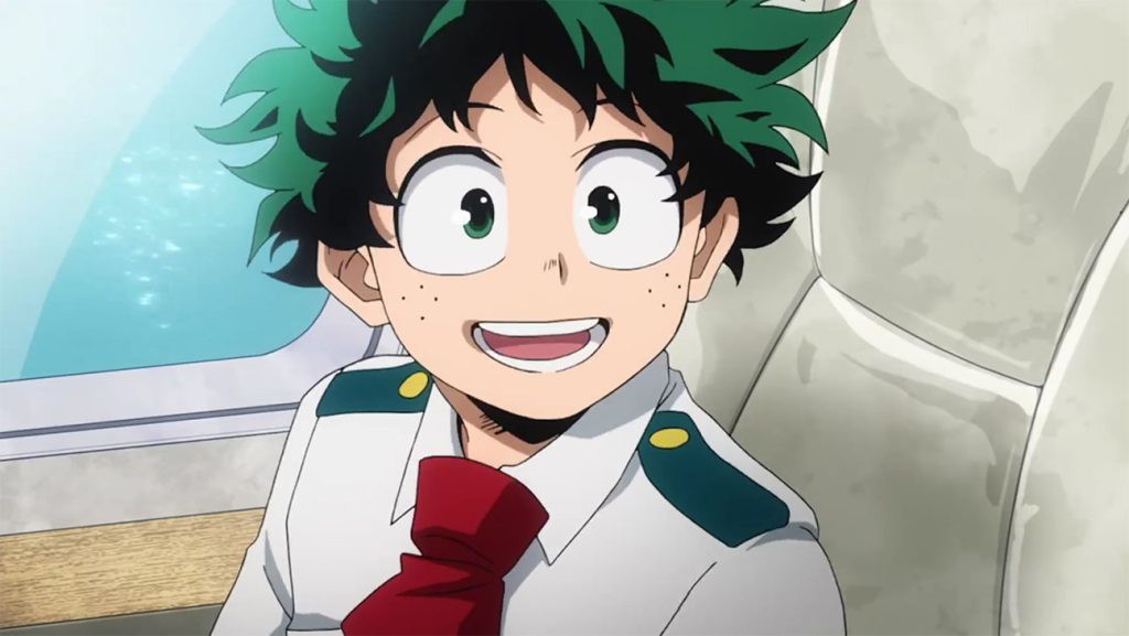 Izuku Midoriya in My Hero Academia