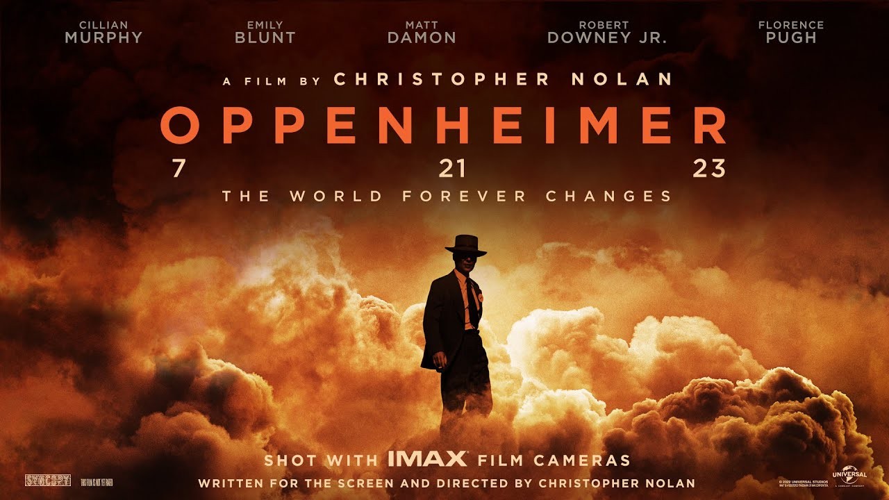 The poster for Oppenheimer (2023)