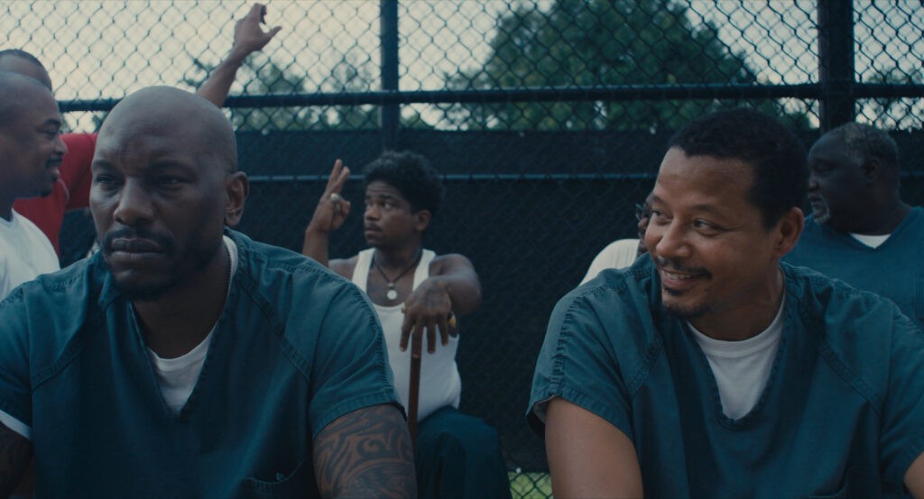 Tyrese Gibson and Terrence Howard in The System