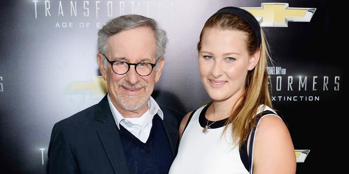 Steven Spielberg and Destry Allyn Spielberg 