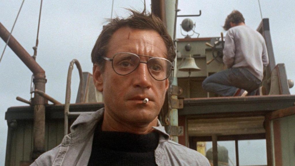 A still from Jaws
