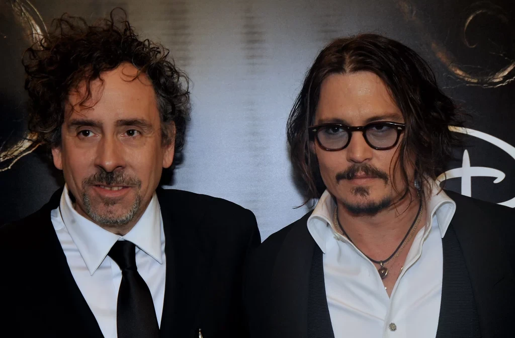 Johnny Depp has worked extensively with director Tim Burton.