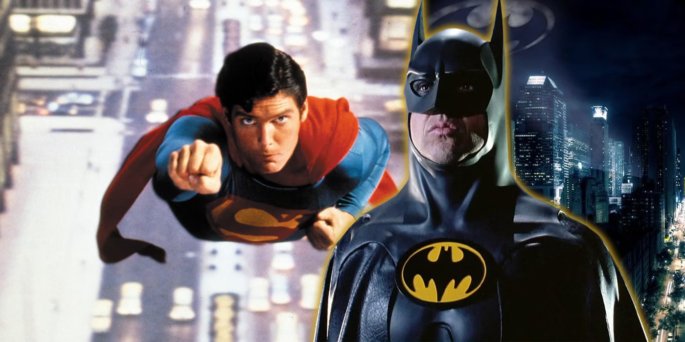 Superman (1978) and Batman (1989) become canon