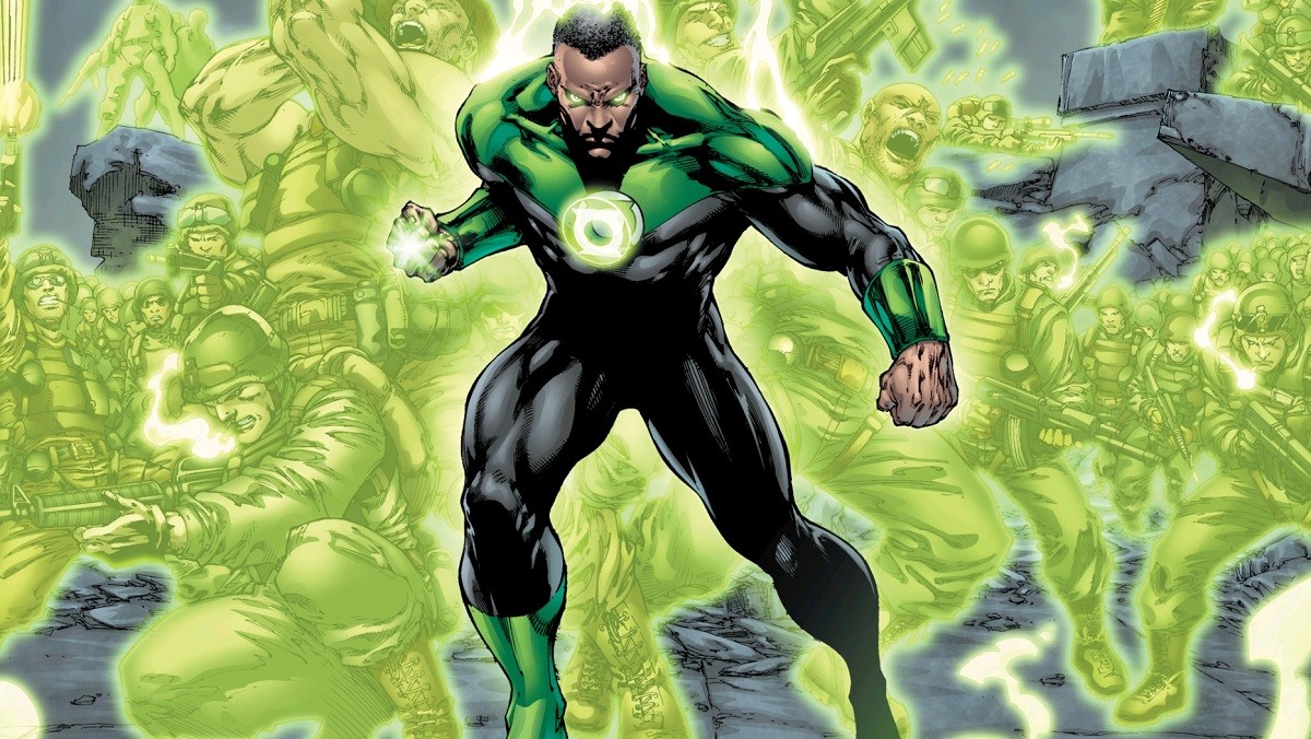 Green Lantern's John Stewart reincarnation