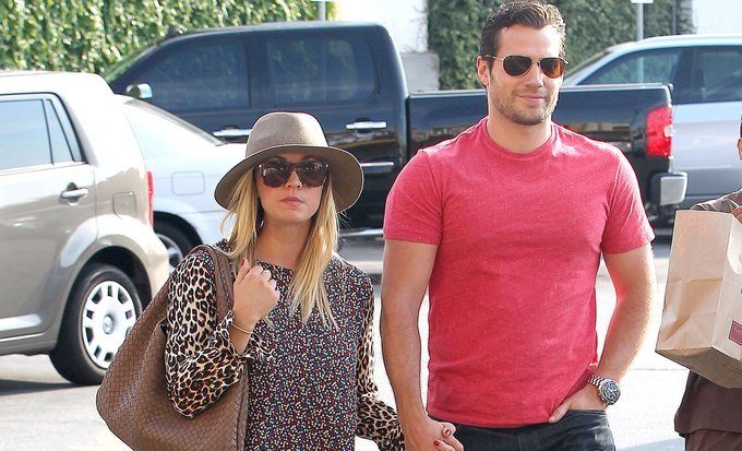 Man Of Steel' Henry Cavill & Kaley Cuoco Take Their Super Romance