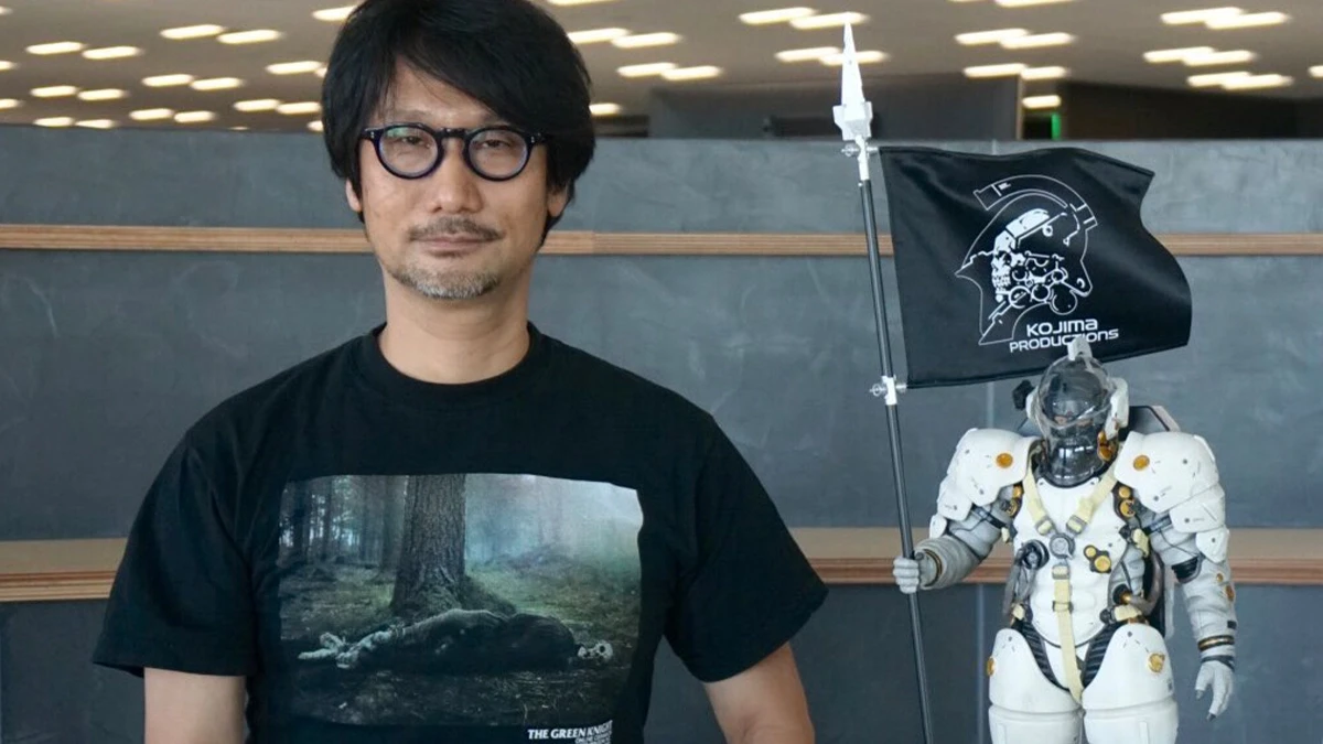 Hideo Kojima inside Kojima Productions HQ