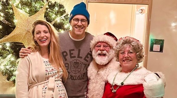 How Ryan Reynolds and Blake Lively spent their Christmas.