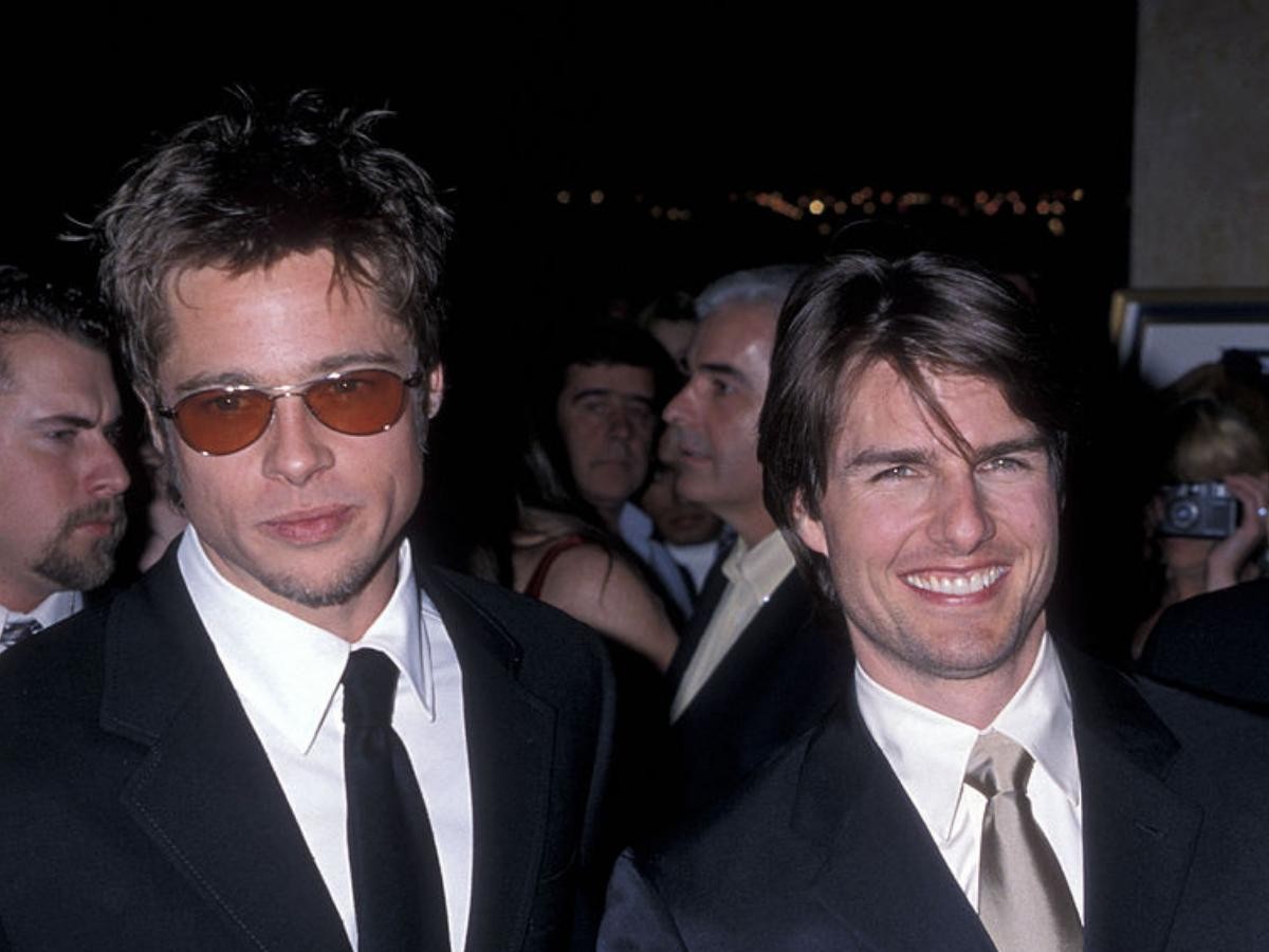 Brad Pitt and Tom Cruise.