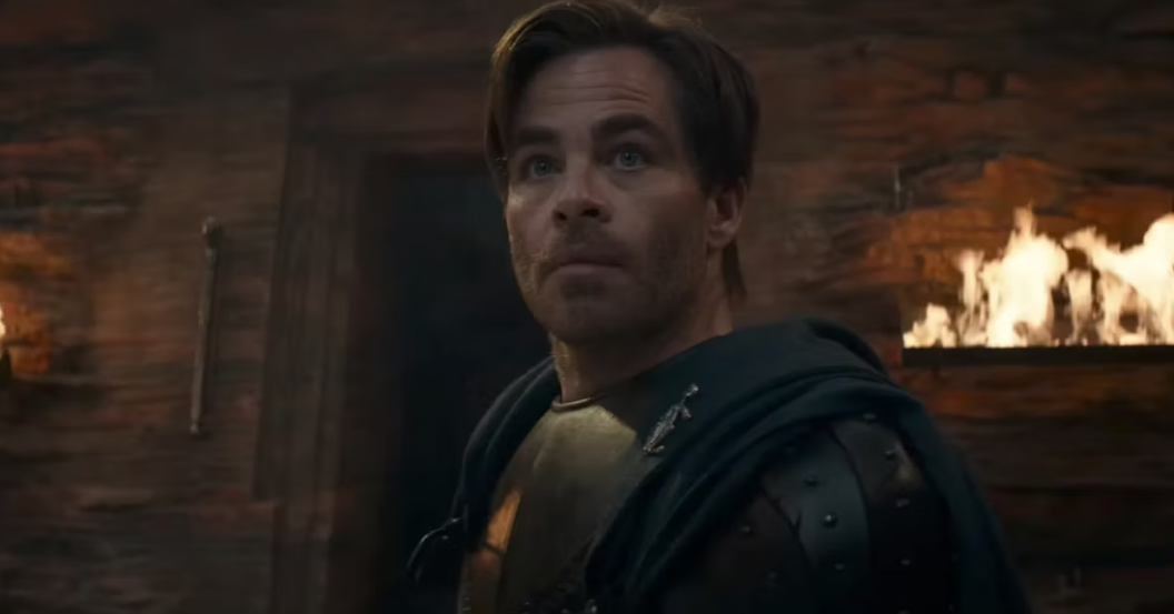 Chris Pine in Dungeons & Dragons: Honor Among Thieves