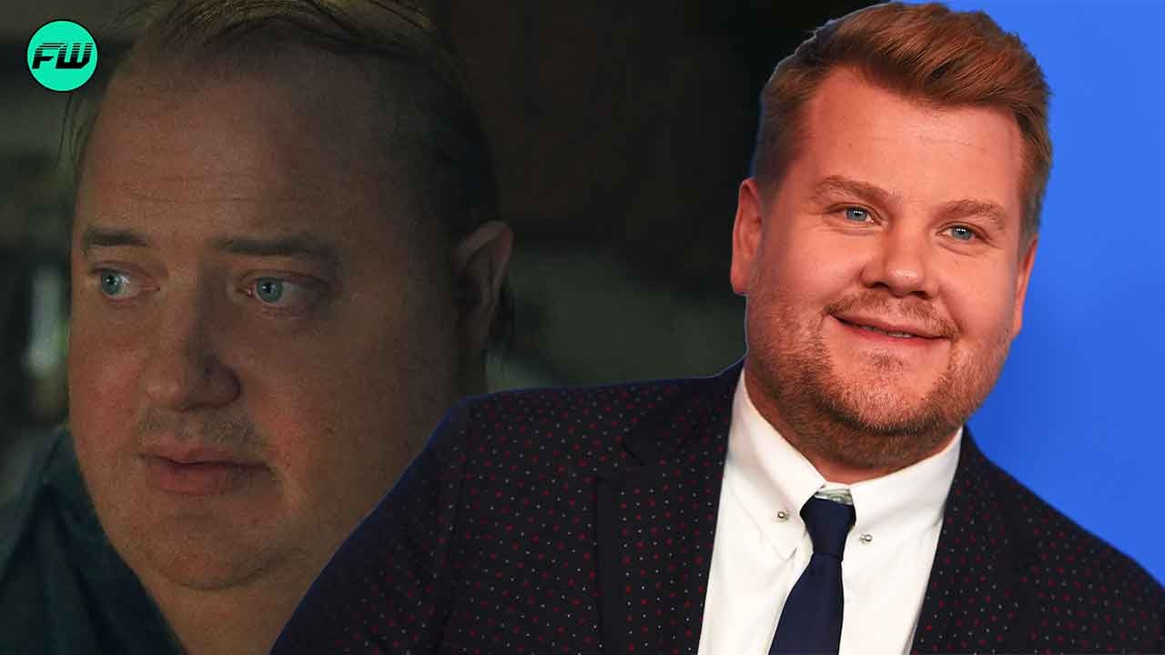 James Corden Claims Brendan Fraser Only Starred in 'The Whale' Because He's "Too Young" to Play the Role